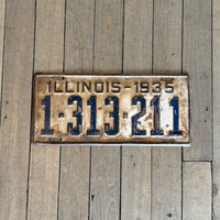 Illinois License Plate