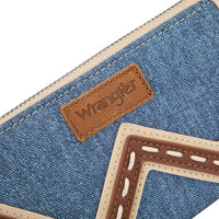 Wrangler Chevron Contrast Stitch RFID Wallet