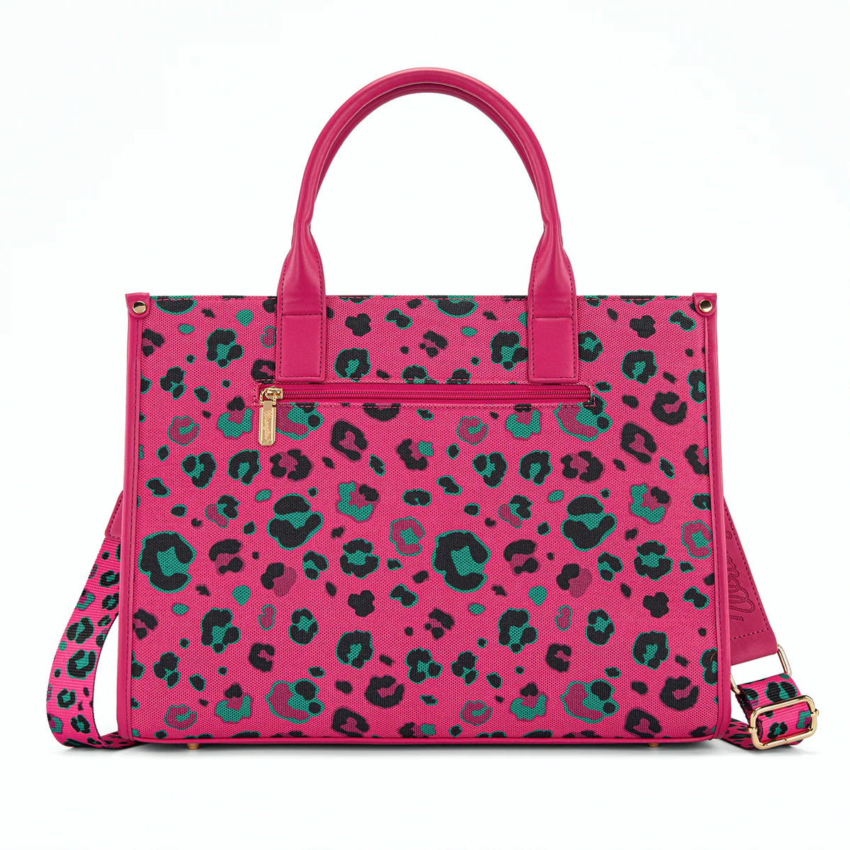 Wrangler Leopard Print Canvas Oversized Tote