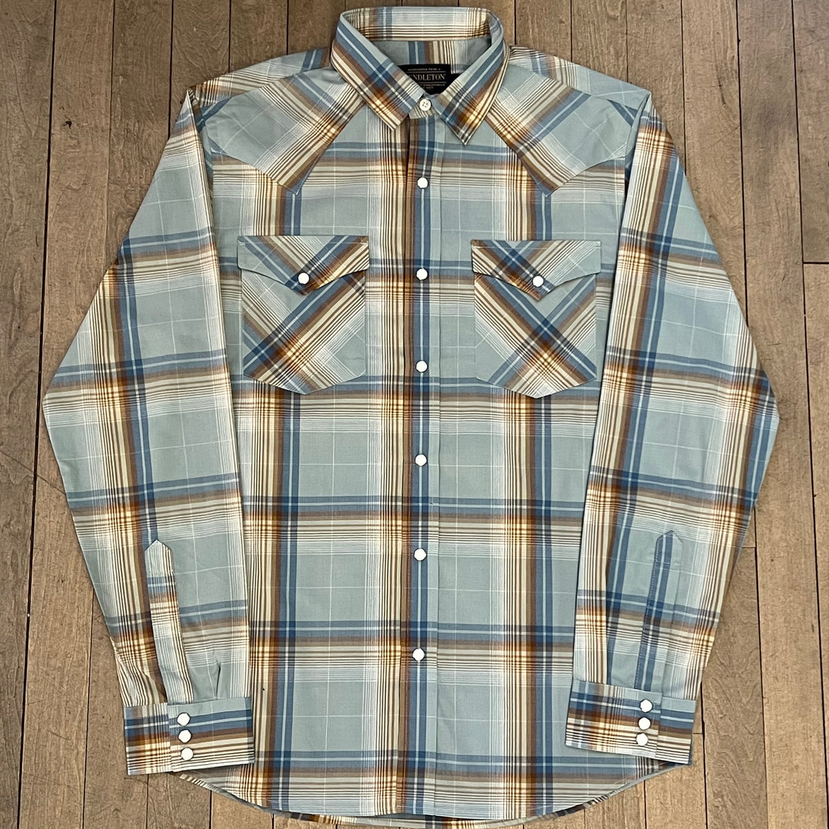 MEN’S PENDLETON PLAID COTTON SHIRT