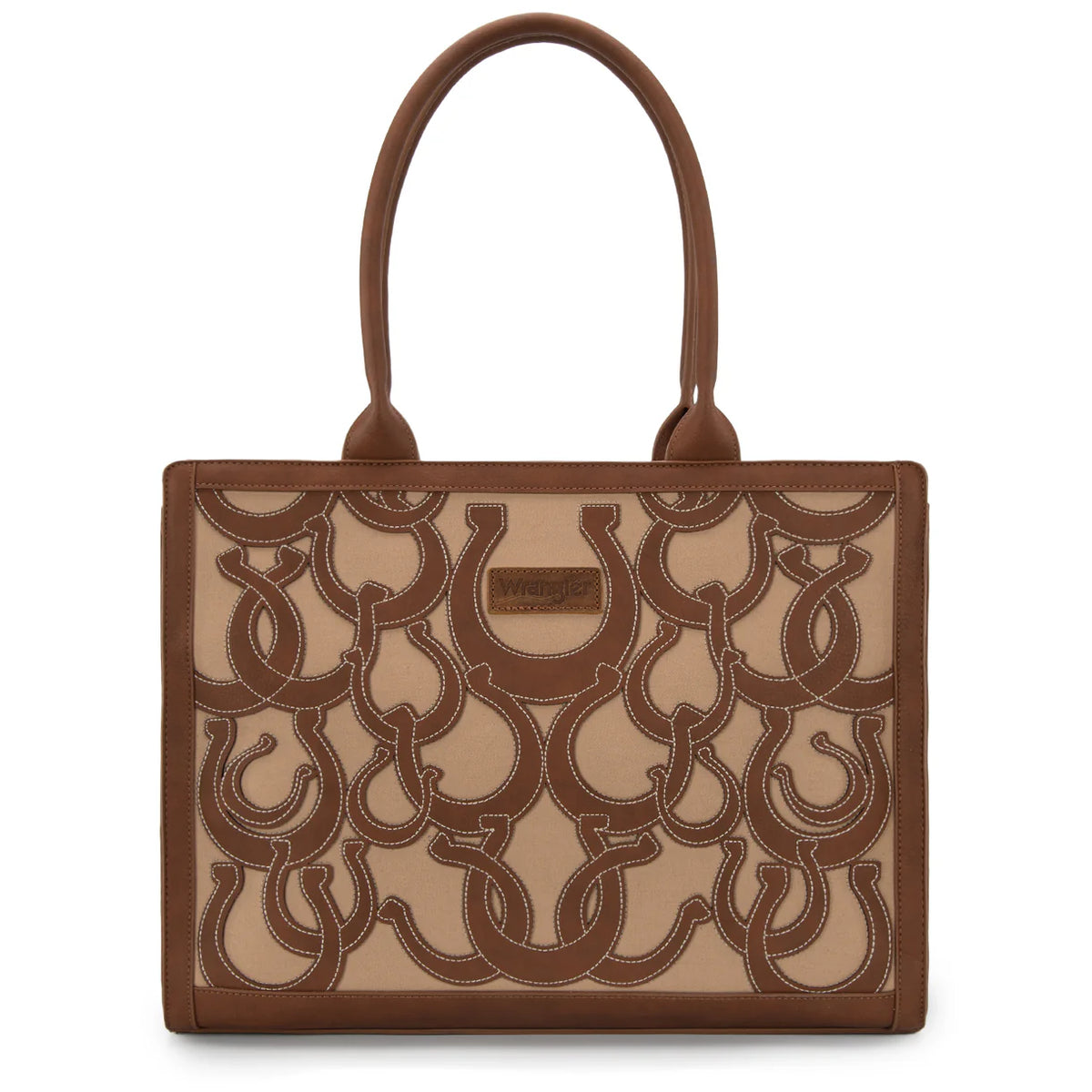 Wrangler Horseshoe Cutout Large Tote Bag