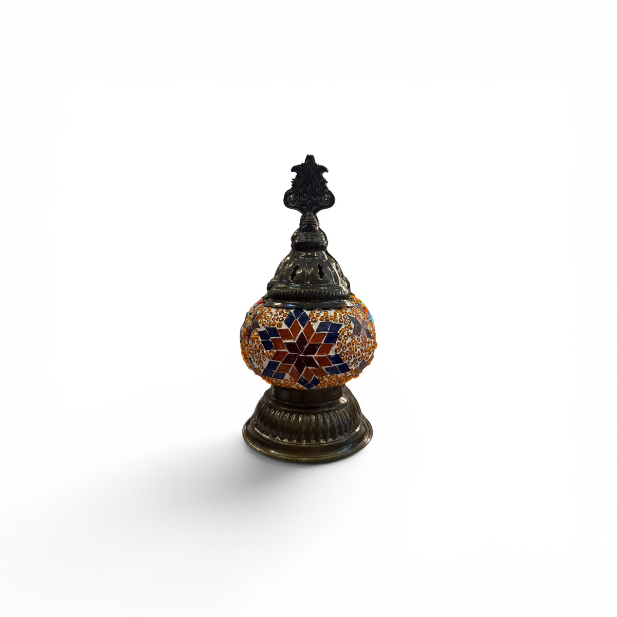 3” Turkish Table Lamp Multicolor