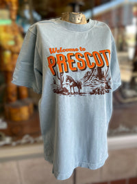 Welcome to Prescott Blue Unisex T-shirt