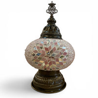 7” Turkish Table Lamp Pink