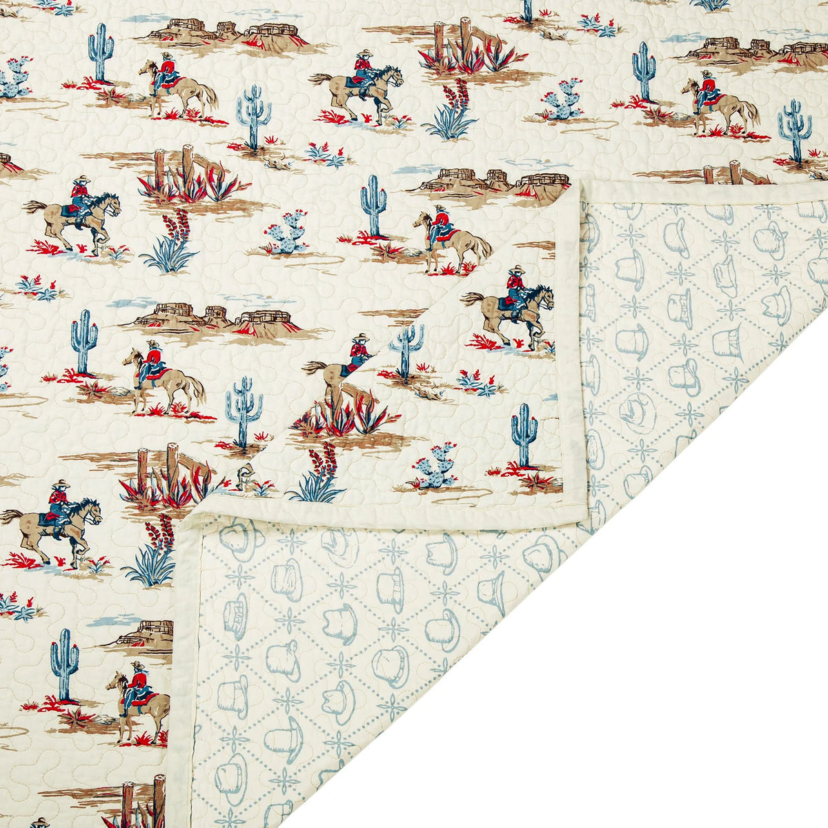 Stetson Desert Trail Reversible Quilt Set