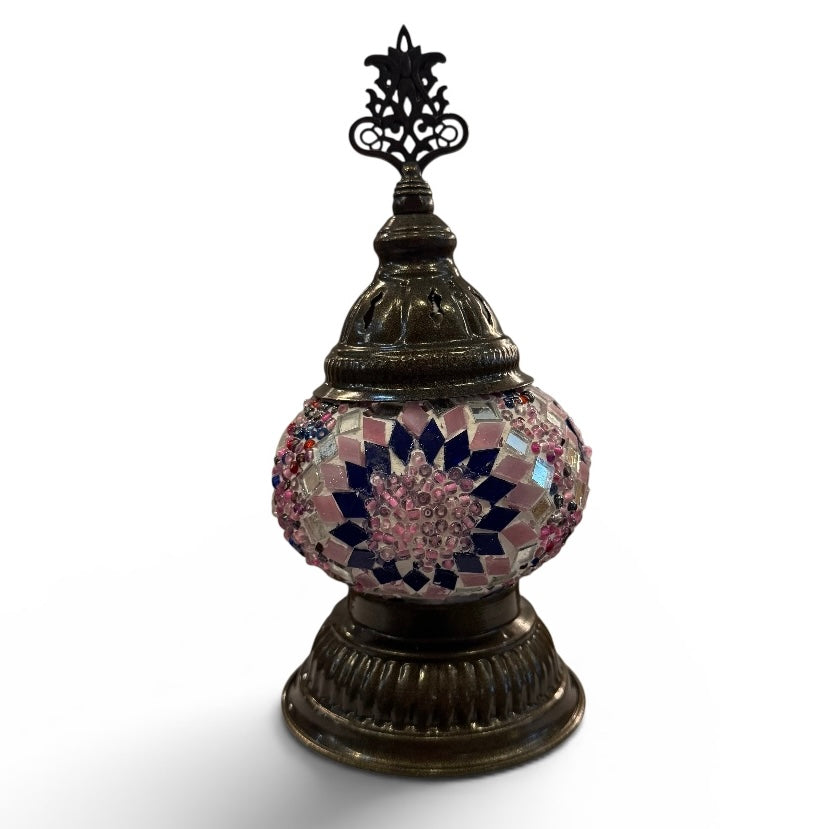 3” Turkish Table Lamp Purple