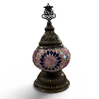3” Turkish Table Lamp Purple