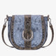 Montana West Western Buckle Studded Crossbody Bag