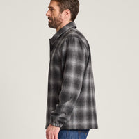 Men's Quilted Wool Coaches Jacket