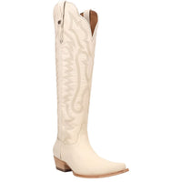 Women's Heartland Leather Dan Post Boots Bone