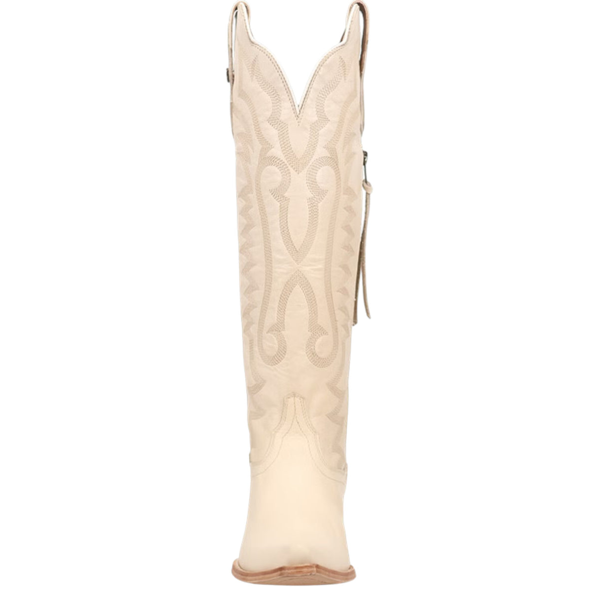 Women's Heartland Leather Dan Post Boots Bone