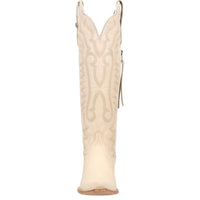 Women's Heartland Leather Dan Post Boots Bone
