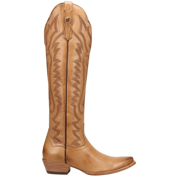 Women's Heartland Leather Dan Post Boots Tan