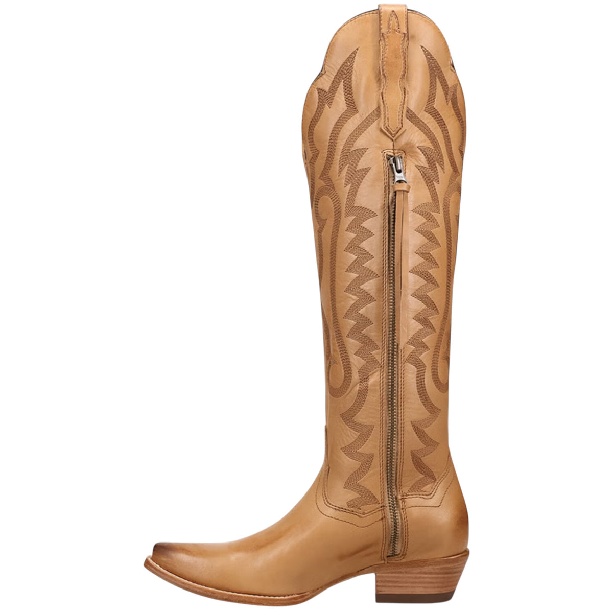 Women's Heartland Leather Dan Post Boots Tan