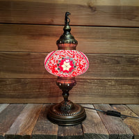 Handmade Half a Heart Turkish Lamps - Pink