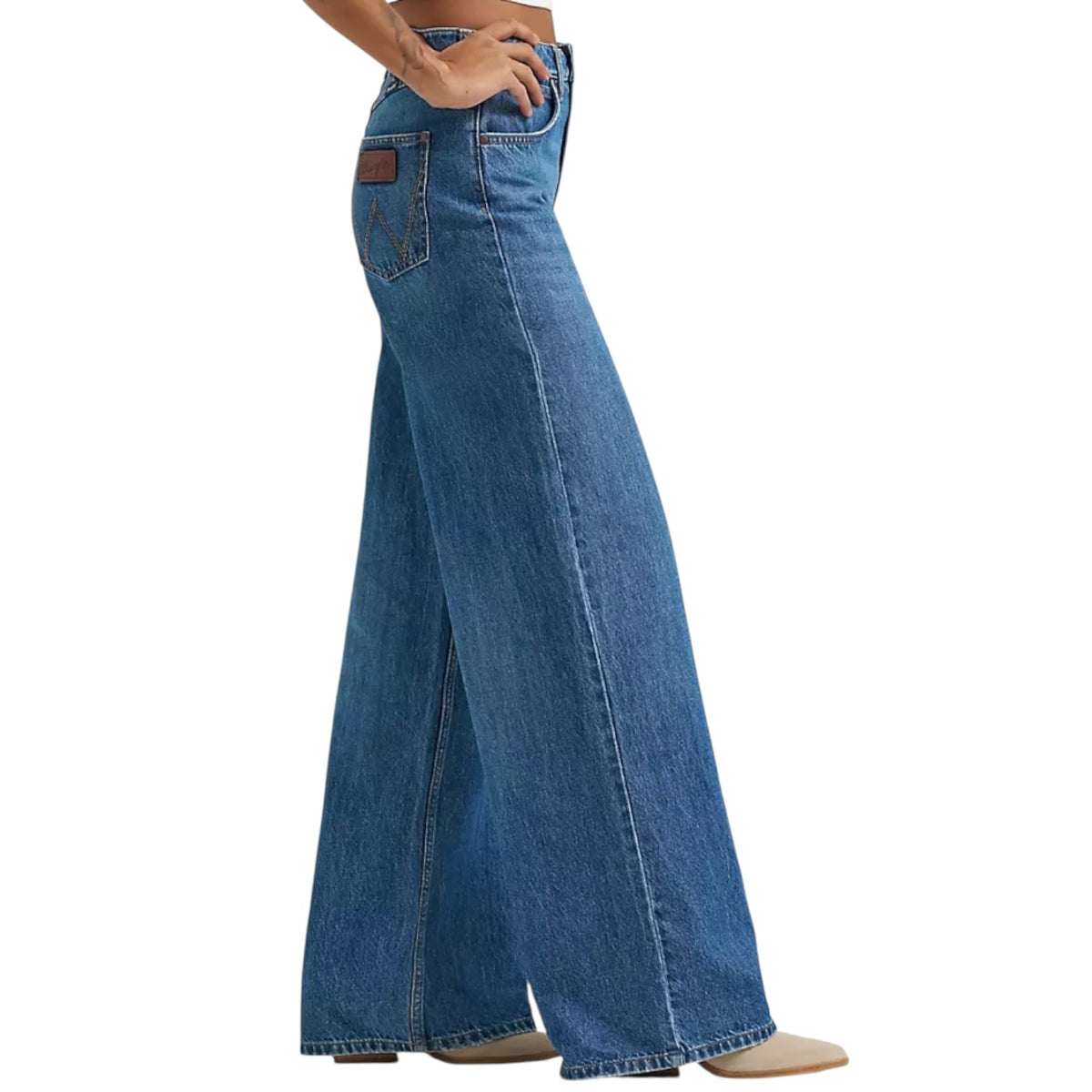 Woman’s Wrangler Retro Bailey High Rise Wide Leg Jean