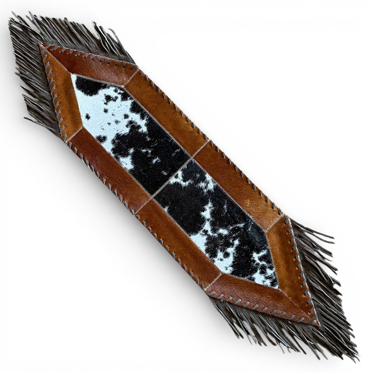 Small Cowhide Table Runners - Plain