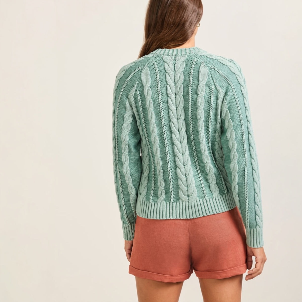 Women's Pendleton Cotton Cable Cardigan