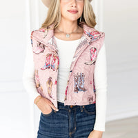 Women’s Thunderbird Boots Cate Vest - Rose