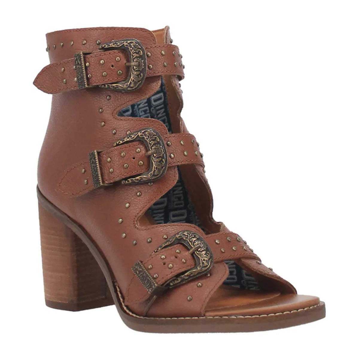 WOMEN'S DINGO BOOT ZIGGY WESTERN SANDAL BOOTIES