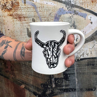 Bison Skull Mug