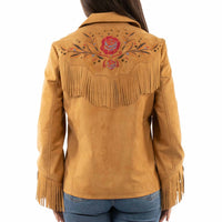 Scully Central Flower Fringe Jacket