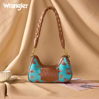 Wrangler Rodeo Icons Braided Handle Shoulder Bag
