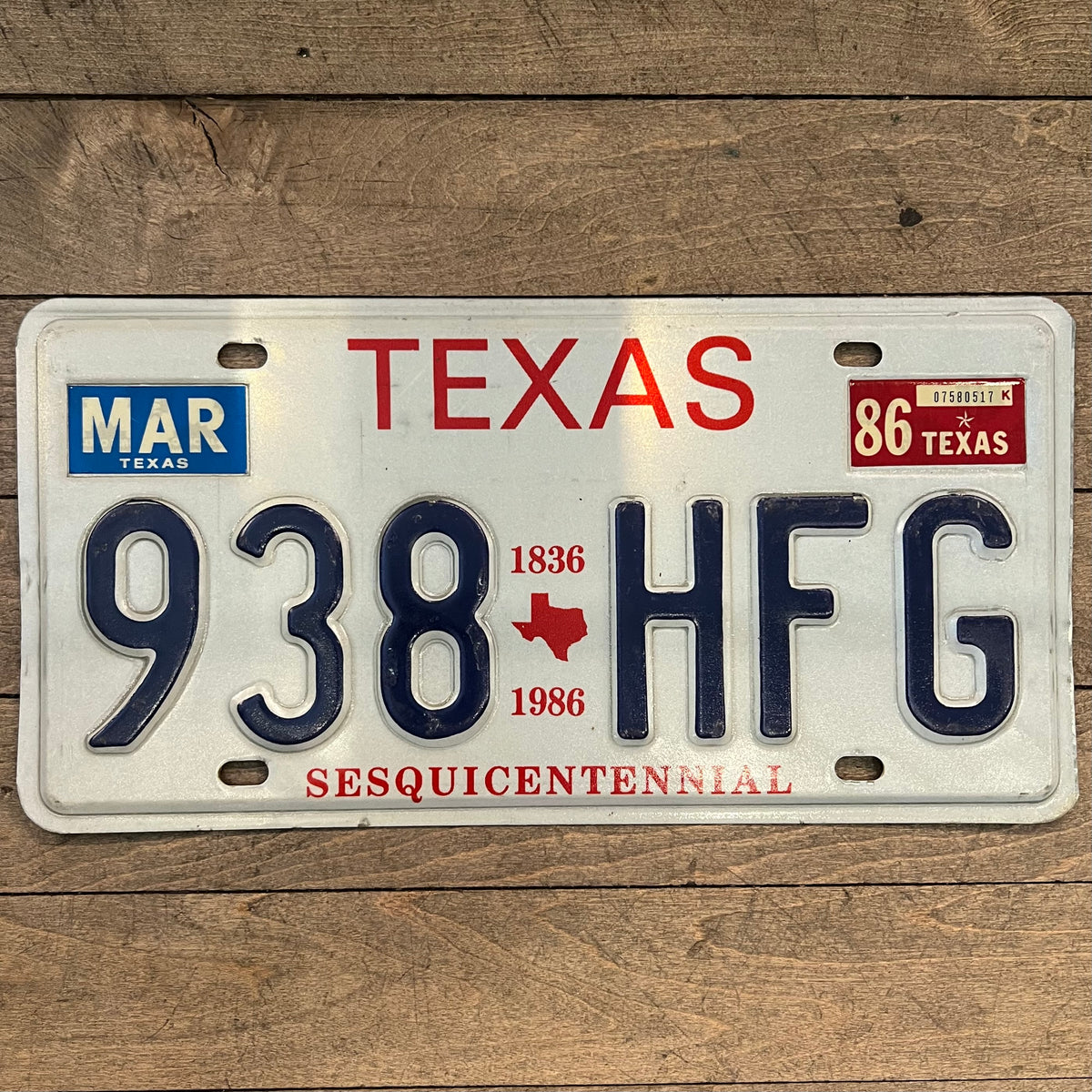Texas License Plates