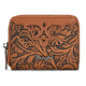 Wrangler Tooled Zip-Around Wallet