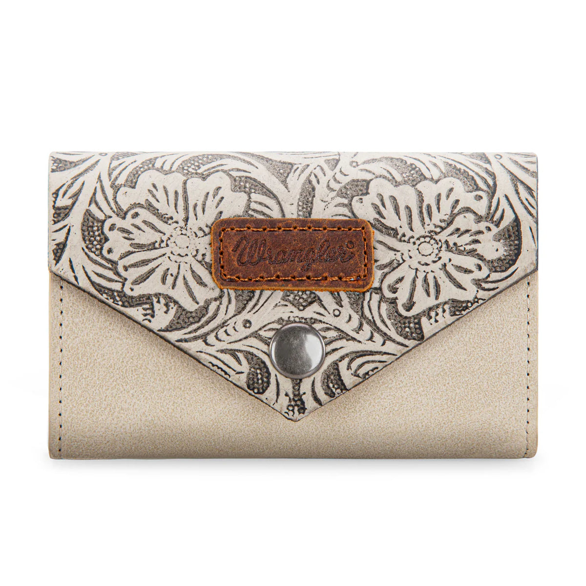 Wrangler Floral Tooled Card Holder
