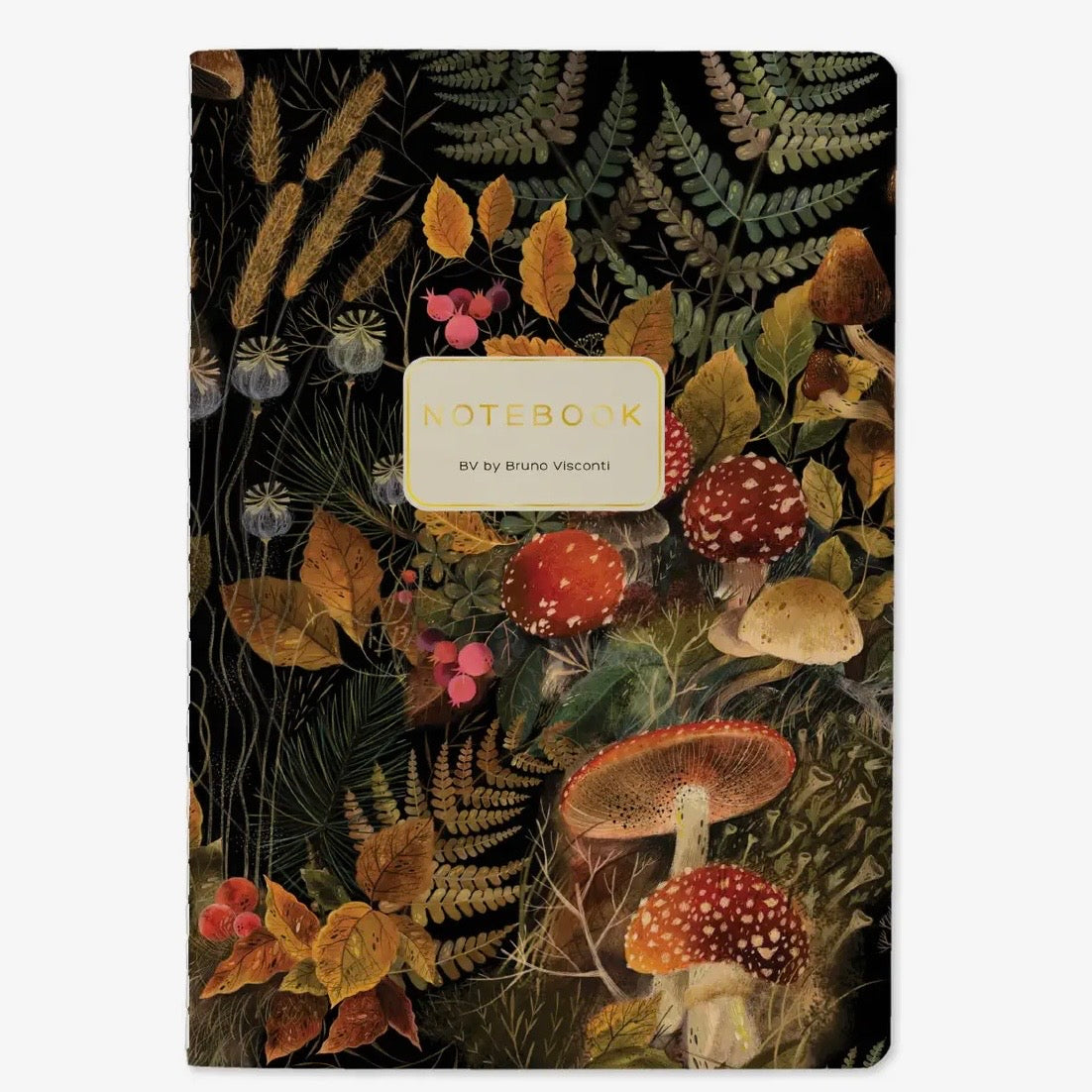 Forest Mushrooms Notebook
