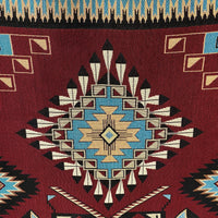 Brazos Turquoise - Southwest - Cotton Woven Throw Blanket