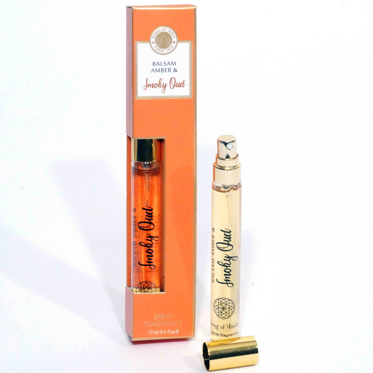 Balsam Amber & Smoky Oud Spray Perfume - Song of India: Smoky Oud / 12mL