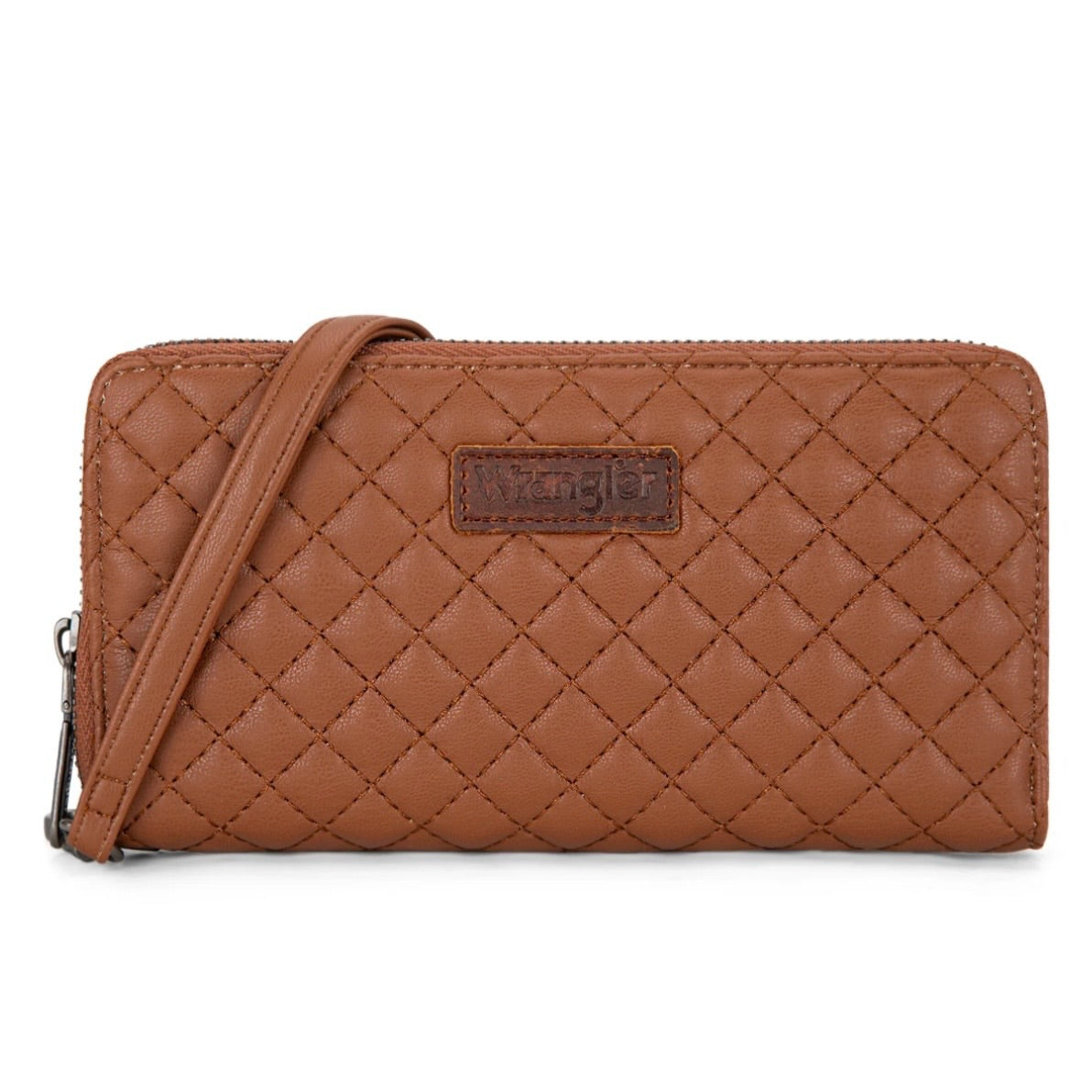 Wrangler Quilted Design RFID Wallet /Wristlet