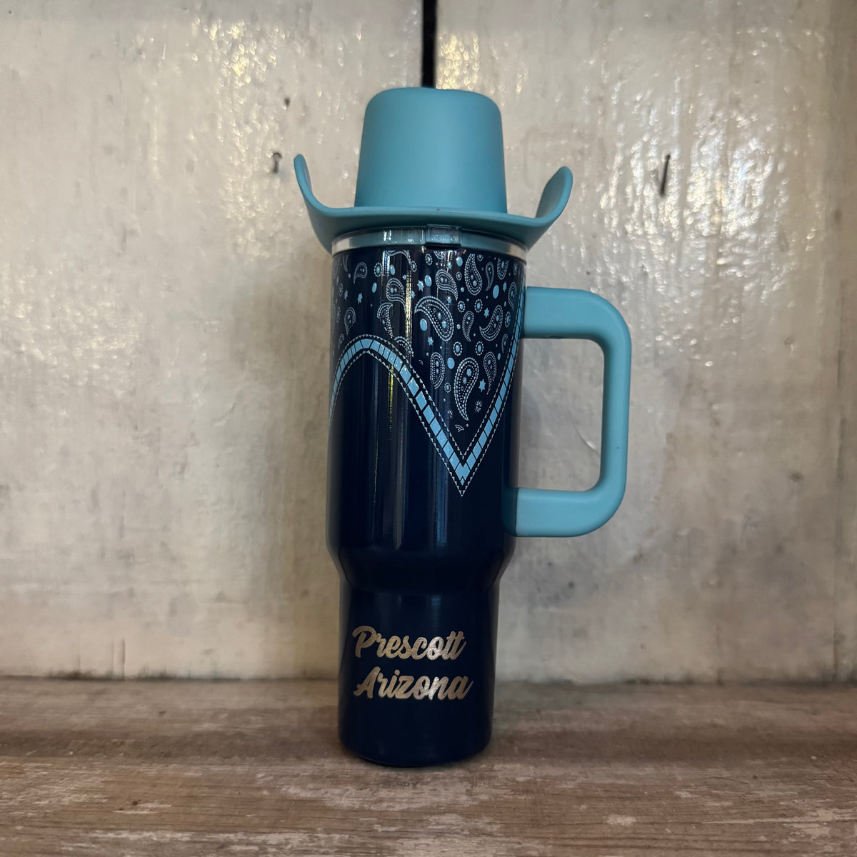 Prescott Bandana/Cowboy Hat 4.5oz Tumbler