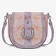 Montana West Western Buckle Studded Crossbody Bag