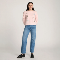 WOMEN'S PENDLETON WESTERN GRAPHIC FRENCH TERRY PULLOVER