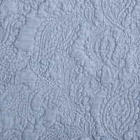 Sadie Stonewashed Paisley Ruffled Lightweight Quilt Set