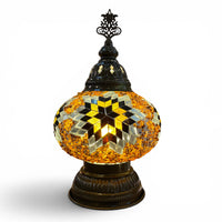7” Turkish Table Lamp Brown