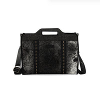 Wrangler Genuine Cowhide Carry-All Cowhide Large Crossbody
