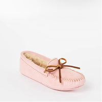 Women's Pile Lined Softsole Minnetonka Moccasins