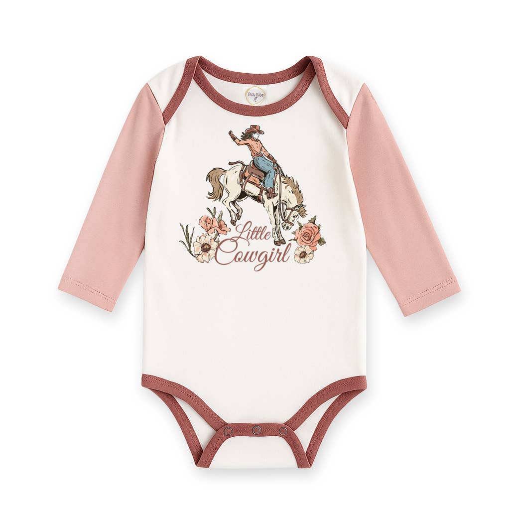 Little Cowgirl Western Rodeo Bodysuit