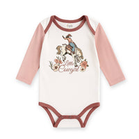 Little Cowgirl Western Rodeo Bodysuit