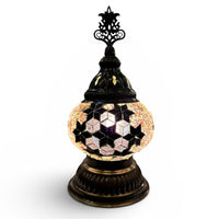 3” Turkish Table Lamp Purple