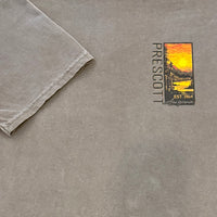 Unisex Brown Mountain and Lake T-Shirt