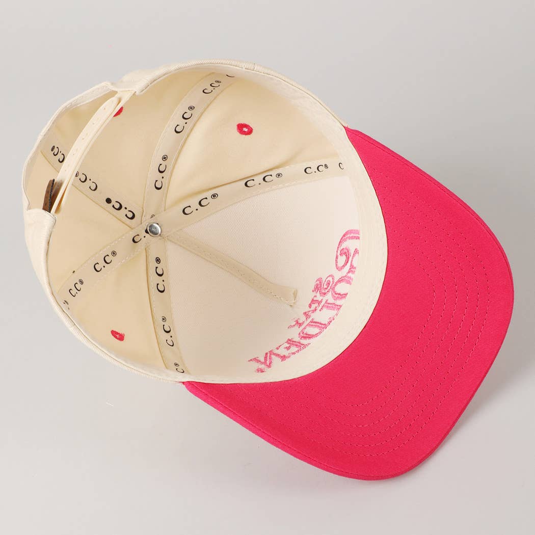Stay Golden Sunshine Club Embroidery Trucker Hat: Mint / ONE SIZE