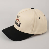 Say When  Mustache Tombstone Two-Tone Trucker Hat: ONE SIZE