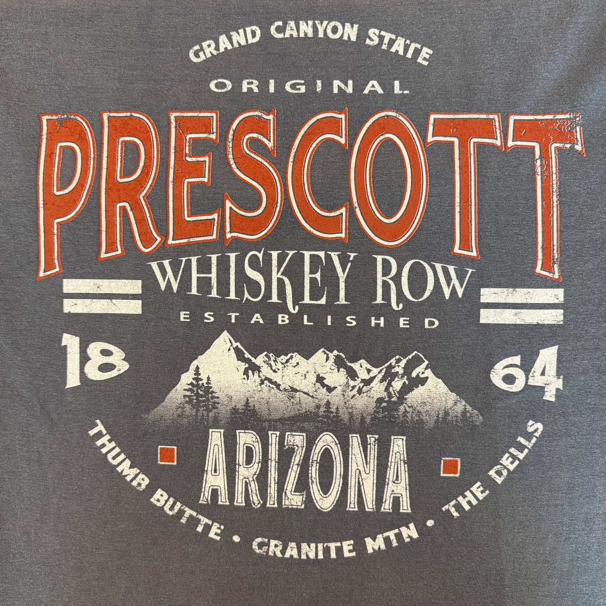 Monitor Blue Whiskey Row Prescott T-Shirt