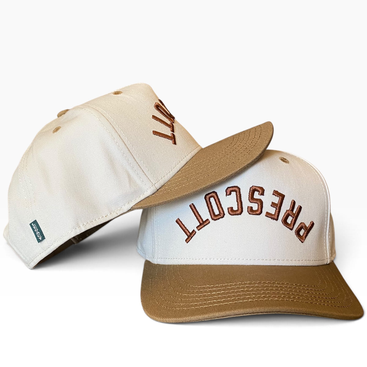 Upside Down Prescott Stone/Brown Baseball Cap
