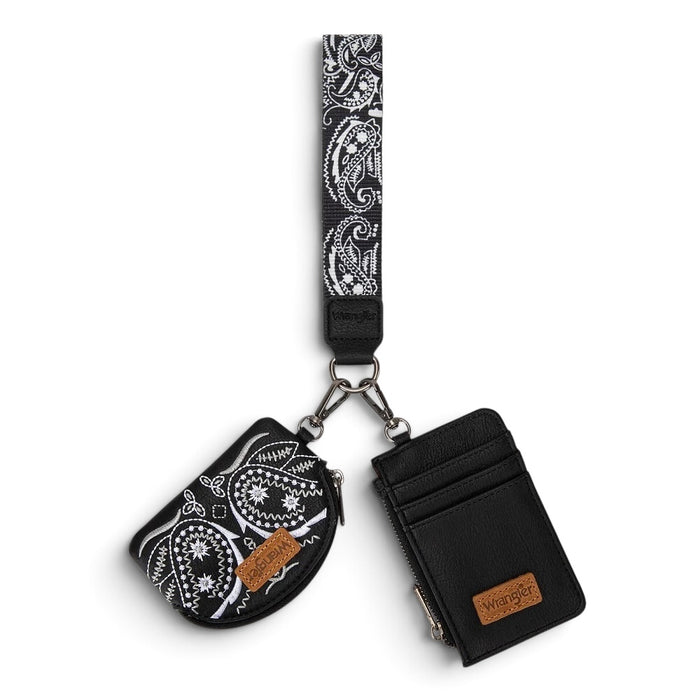 Wrangler Western Paisley Card Coin Purse